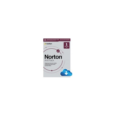 Norton AntiTrack, 1 Dispositivo, 1 Año, Windows ― Producto Digital Descargable