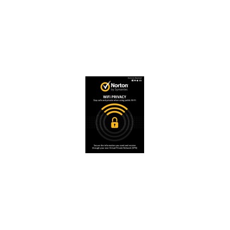 Norton WiFi VPN Secure Privacy, 5 Dispositivos, 1 Año, Windows/Mac/Android/iOS ― Producto Digital Descargable