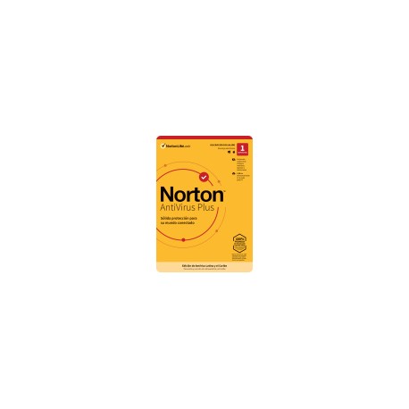 Norton AntiVirus Plus, 1 Dispositivo, 1 Año, Windows/Mac