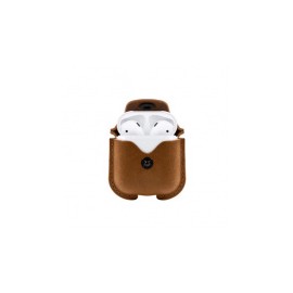 Twelve South Funda AirSnap para AirPods, Café